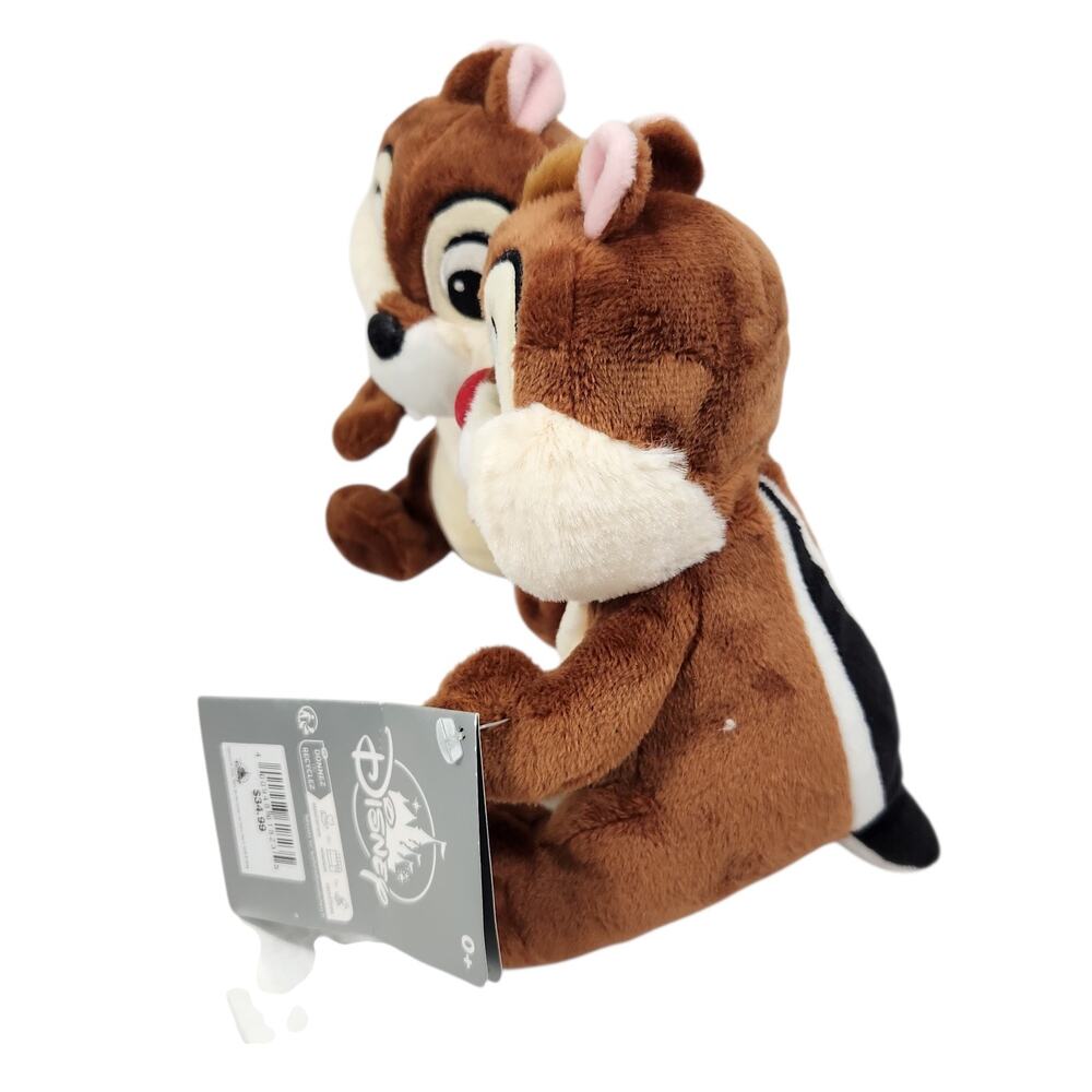 NWT DISNEY PARKS 2025 CHIP 'n DALE PLUSH SET MINI BEAN BAG SOUVENIR TOY GIFT - Picture 2 of 6